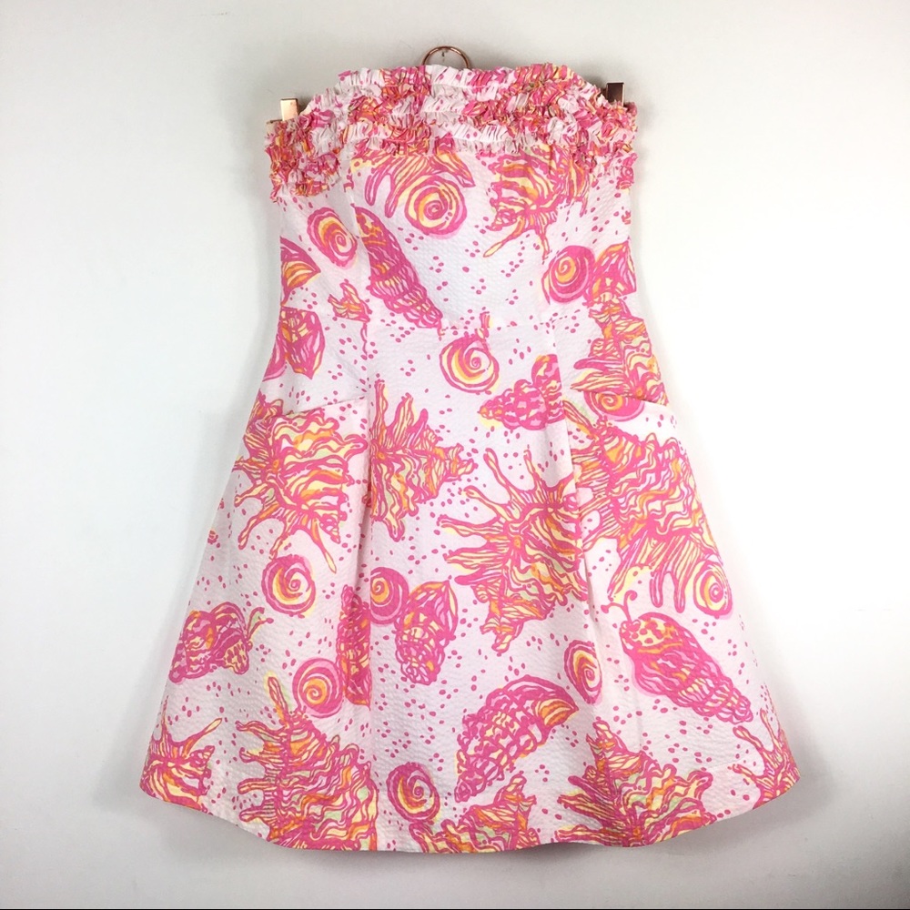 Lilly Pulitzer Ferra Dress Sz 4 xx8L